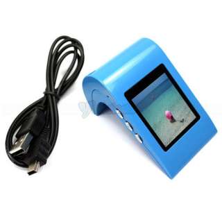 LCD Swing Digital Photo Picture Frame Blue 96*64  