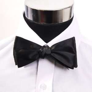  Plain Black Bow Tie (Bowtie) 
