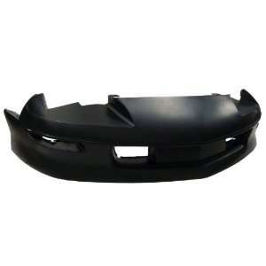 TKY CV04108BB TY5 Chevy Camaro Primed Black Replacement Front Bumper 