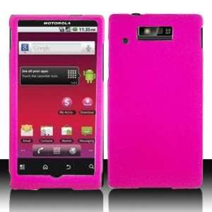  Motorola WX435 Triumph Rubberized Hot Pink Case Cover 