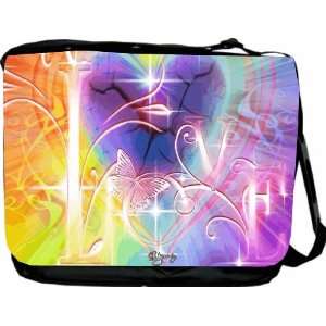  Rikki KnightTM Lighted Love Pastel Design Messenger Bag   Book 