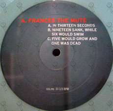 MARS VOLTA Frances The Mute 4 LP 12 Vinyl Record MEGA RARE Glow In 