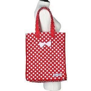  Jessie Steele Aprons Red & White Polka Dots Tote Bag