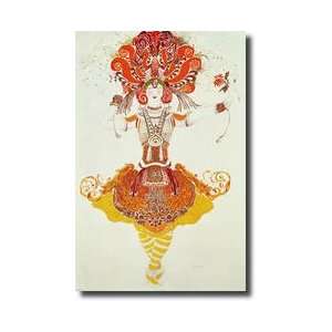   Costume For the Firebird By Stravinsky Giclee Print