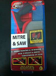 REAL CONSTRUCTION MITER SAW AND MITER BOX TOOLS SET  