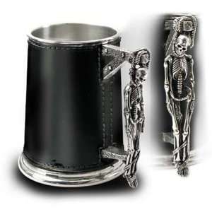 Turpins Gallows Leather Tankard by Alchemy Gothic