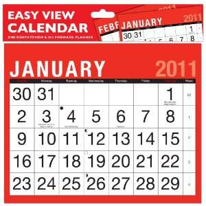  2011 Easy View Calendar [Kitchen & Home]