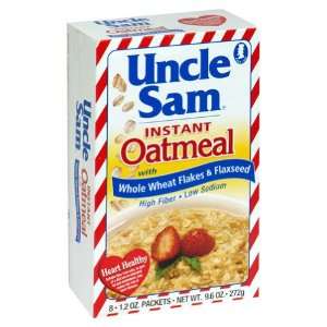 Mills Uncle Sam`S Instant Oatmeal, 9.6 Ounce (Pack of 12)