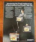 1966 Panasonic Television TV Ad 12 18 Color Set