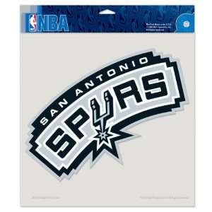  San Antonio Spurs 8x8 Die Cut Decal