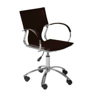  Vinnie Office Chair; Brn/Chrm