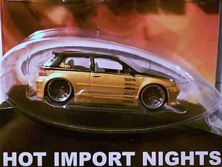 Hot Wheels VW GOLF Gold VOLKSWAGEN Hot Import Nights VW  