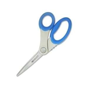  Westcott Scissors with Microban Protection   Blue/Gray 