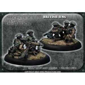    Secrets of the 3rd Reich British HMG Team (4) Toys & Games