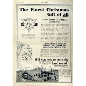   1916 ADVERTISMENT Y.M.C.A DONATIONS CHRISTMAS SPHERE