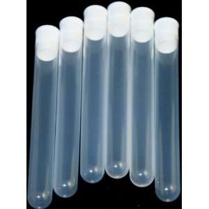    500 Polypropylene Plastic 16x125 Test Tubes W/caps 