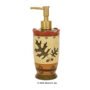    Lotion Pump Oak Leaves and Acorns by Woolrich