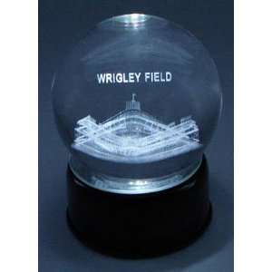  CHICAGO CUBS Wrigley Field Etched Lit Crystal Ball 