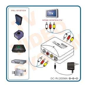 PAL to NTSC Converter Booster for Xbox 360 PS2 PS3 Wii  