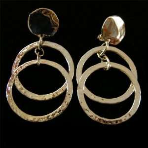  Gold Double Hoops 
