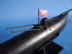 Hunley 24 Submarine Replica Confederate Model  
