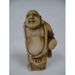  Ivory Carving Hotei