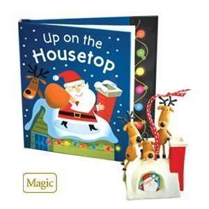  2010 Hallmark   Up On The Housetop   Interactive Ornament 