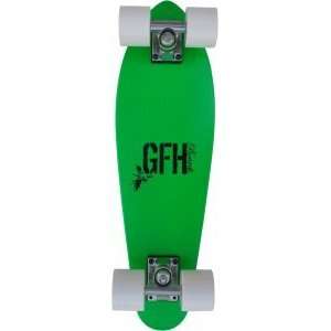  Longboard Skateboard Pigme Splatter Green Retro Mini Skateboard 