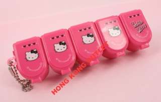 Hello Kitty Pill Box Pills Storage Case x5 Sanrio G28e  