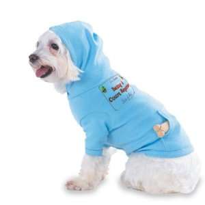   Mind Hooded (Hoody) T Shirt with pocket for your Dog or Cat MEDIUM Lt