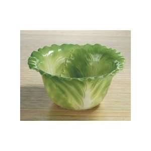  Cabbage Salad Serving Bowl Collectible Vegetable Ceramic 