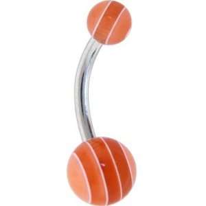  MOJO STRIPE Belly Button Ring Jewelry