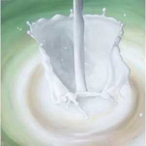  Milk Pour   Original Painting