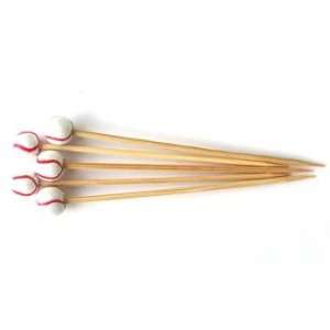  4 3/4 Baseball Toothpicks & Drink Stirrers Kitchen 