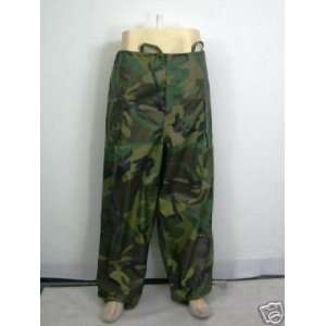 Military Surplus Wet Weather Trousers Pants Size Large