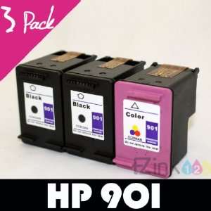  3 pk HP 901 Ink Cartridge Combo Pack CC653AN CC656AN for 