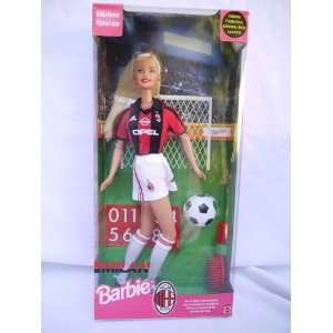  Milan Soccer Player Barbie (Italian Special Edition 1999 