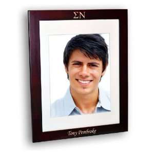  Sigma Nu Rosewood Picture Frame