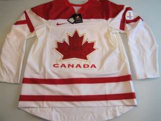 AUTHENTIC NIKE 2010 TEAM CANADA IIHF OLYMPIC ICE HOCKEY JERSEY MENS 52 