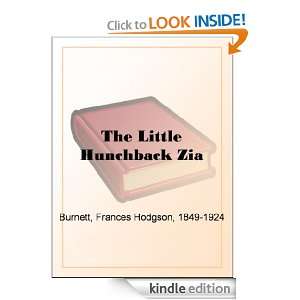 The Little Hunchback Zia Frances Hodgson Burnett  Kindle 