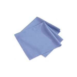   MicroMax Microfiber blue glass towel of size 12 X 12 inches   250 ea