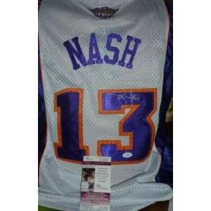  Steve Nash Autographed Uniform   MVP Home Rare JSA COA 