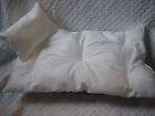 Mattress & Pillow Bedding for American Girl Doll CUSTOM Sz Large U 