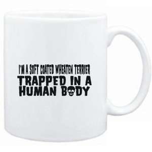  Mug White  I AM A Soft Coated Wheaten Terrier TRAPPED IN 