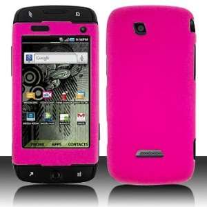  Samsung T839 Sidekick 4G Rubber Hot Pink Case Cover 