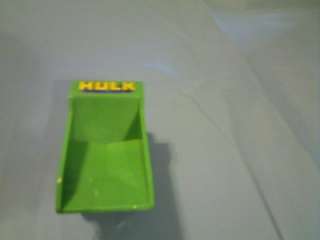 This MAISTO 2003 MARVEL THE INCREDIBLE HULK DUMP TRUCK TOY is in VERY 