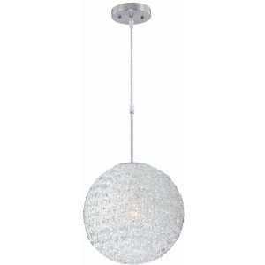  Icy Collection 1 Light 81ö Polished Steel Pendant LS 