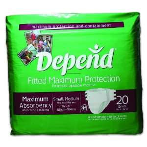  Depend Maximum Protection Brief with EasyGrip Tapes 