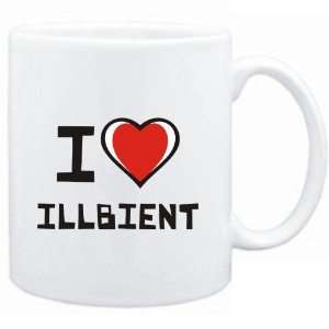  Mug White I love Illbient  Music