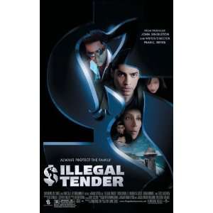 ILLEGAL TENDER 27X40 ORIGINAL D/S MOVIE POSTER